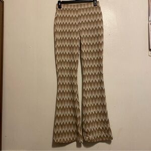 Vanilla Star Pants Women’s Juniors Size Small Flare Leg Stretch Pull‎ On